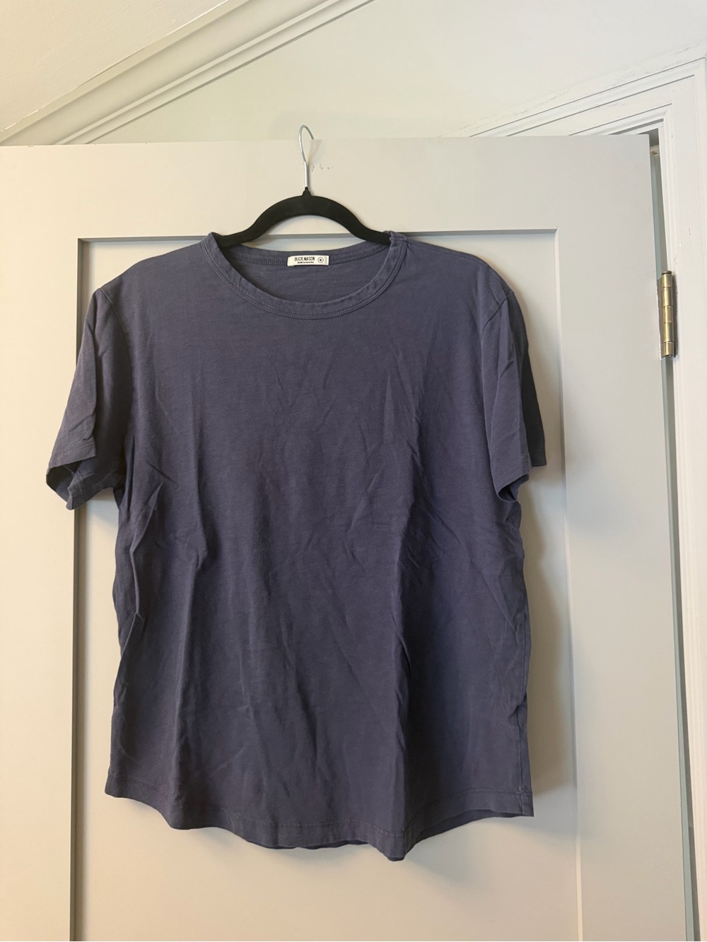 Buck Mason Navy Crewneck Short Sleeve Tee
